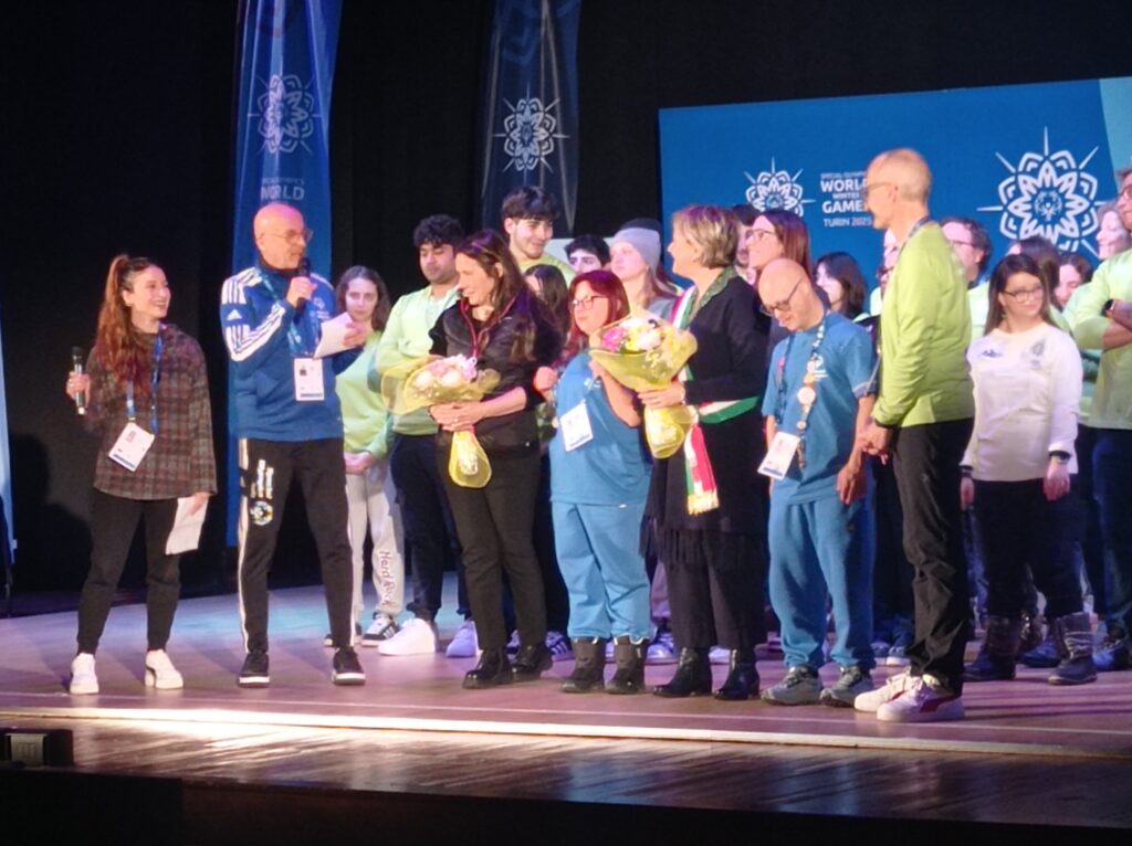 Bardonecchia, Palazzo delle Feste, Festa di chiusura delle competizioni di danza sportiva. (Ph credit Loredana Carena)