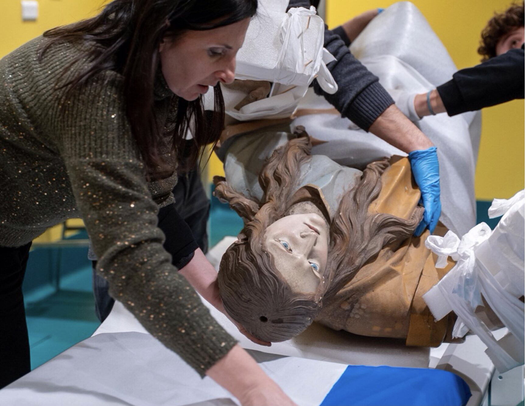 “Scultura la Maddalena” - courtesy Scuola di Restauro di Botticino - #loredanacarena #carena #culturapiu