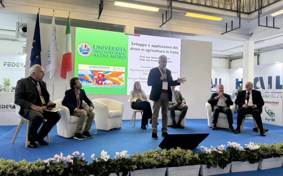 Agrilevante Bari, congresso Droni in agricoltura: lo stato dell’arte. (Foto ufficio stampa) - #loredanacarena, #carena, #culturapiù