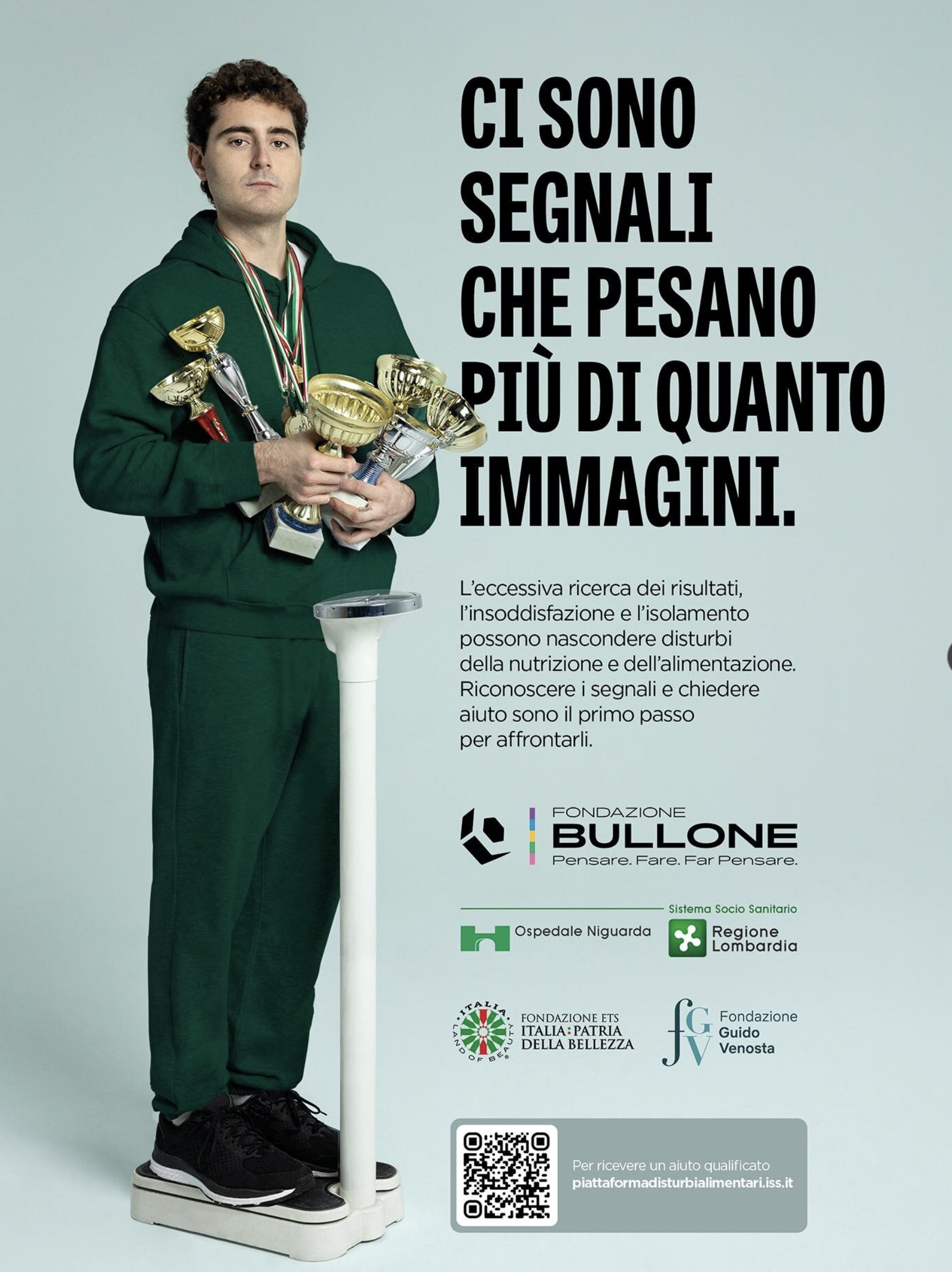 “Voto 10 con riserva”, campagna di Fondazione Bullone firmata dall’agenzia Next Level (#loredanacarena, #carena, #culturapiu)